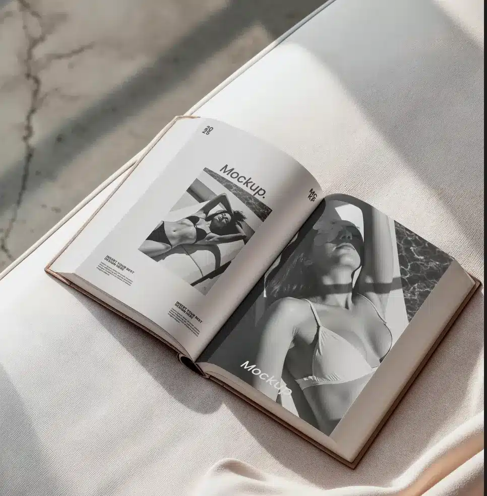Mockup d'un llibre