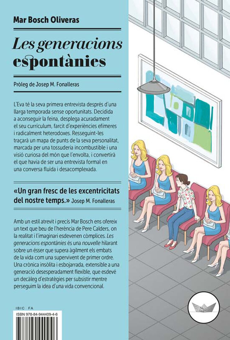 Les generacions espontànies, Mar Bosch