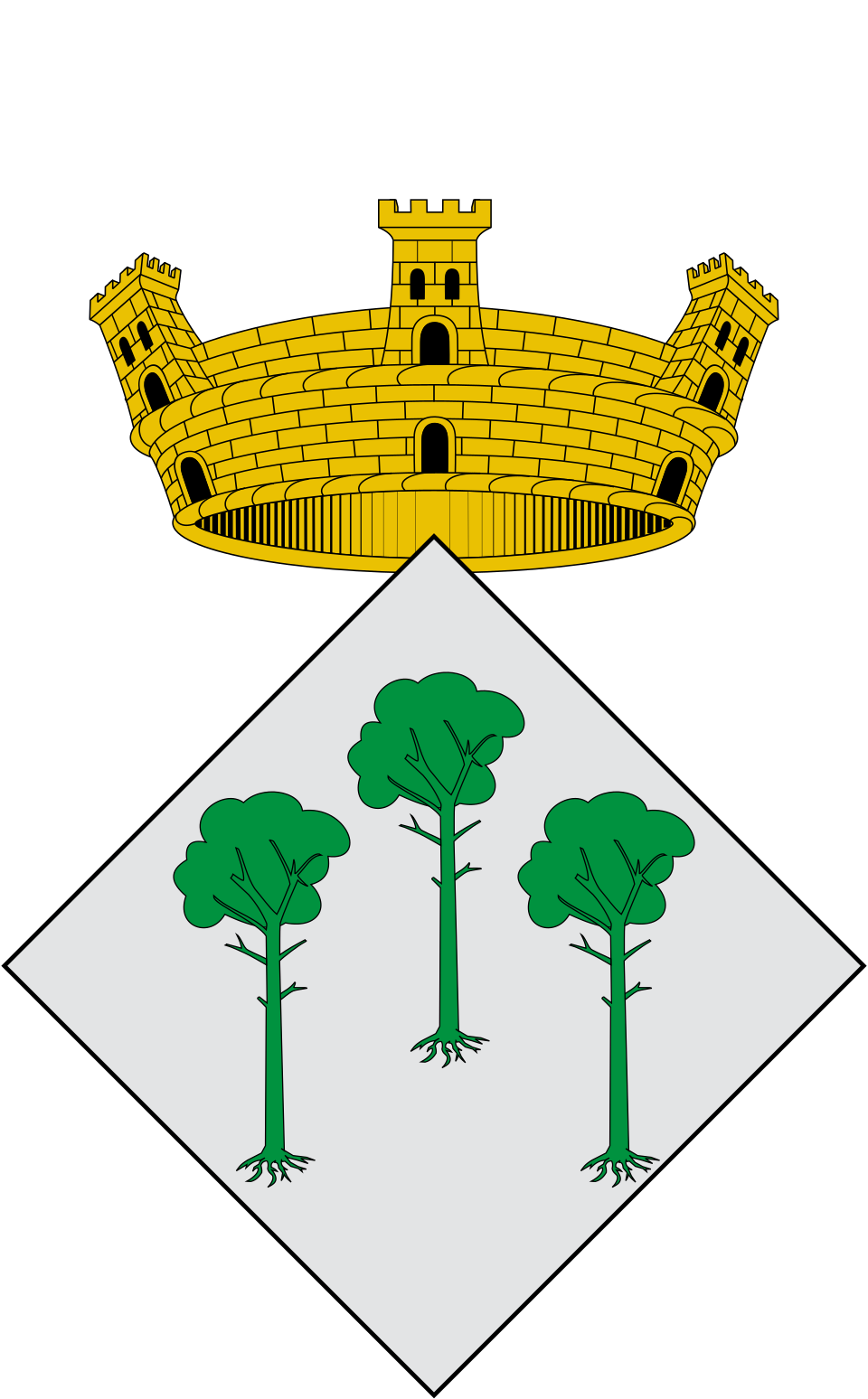 Escut de Campins