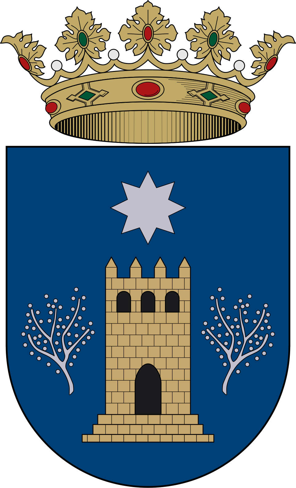 Escut de Aielo de Rugat
